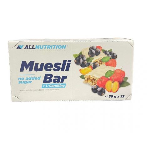 Muesli Bar + L-Carnitine, Yoghurt & Blackcurrant - 32 bars