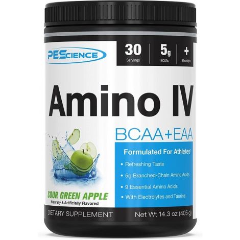 Amino IV, Sour Green Apple - 405g