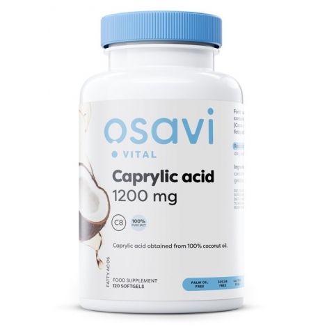 Caprylic Acid, 1200mg - 120 softgels