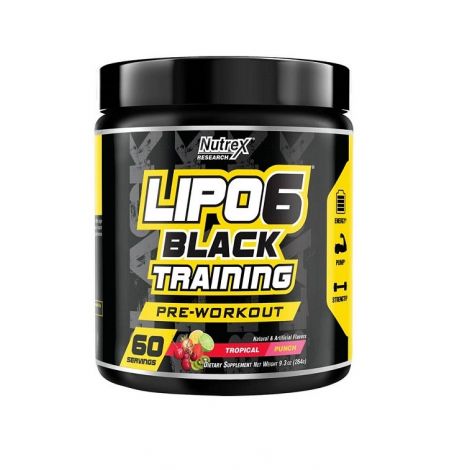 Lipo-6 Black Training, Tropical Punch - 264g 