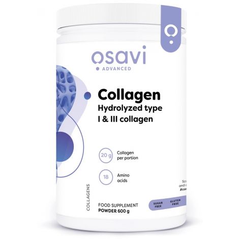 Collagen Peptides - Hydrolyzed Type 1 & 3 - 600g