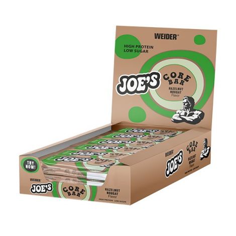 Joe's Core Bar, Hazelnut Nougat - 12 x 45g