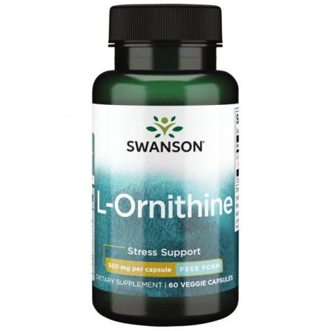 L-Ornithine, 500mg - 60 vcaps