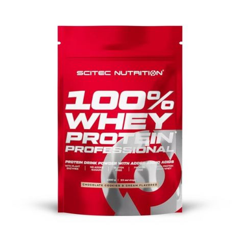 100% Whey Protein Professional, Chocolate Cookies & Cream  - 1000g