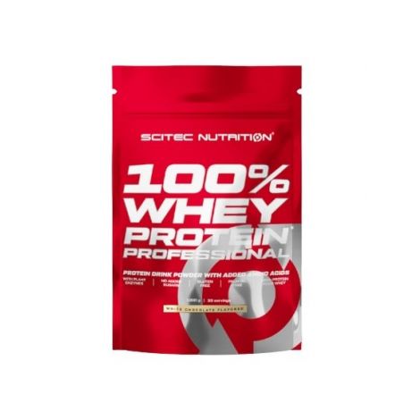 100% Whey Protein Professional, White Chocolate  - 1000g