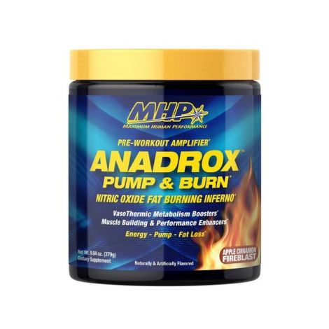 Anadrox Pre-Workout Pump & Burn, Apple Cinnamon Fireblast - 279g