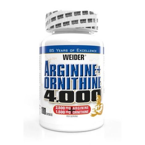 Arginine + Ornithine 4000 - 180 caps