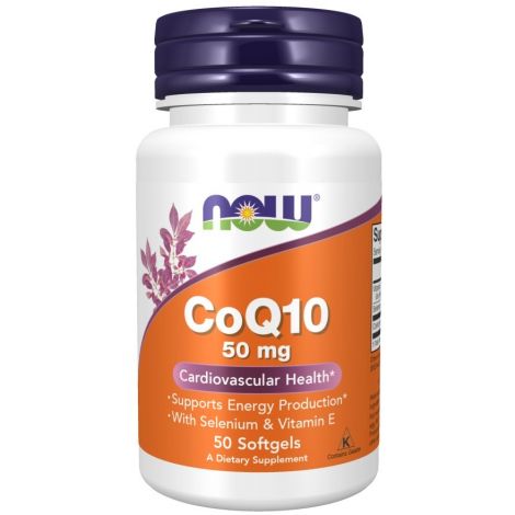 CoQ10 with Selenium & Vitamin E, 50mg - 50 softgels