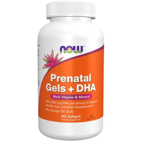 Prenatal Gels + DHA - 180 softgels