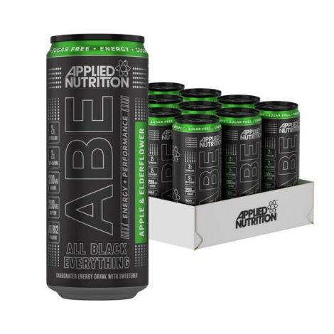 ABE Energy + Performance Cans, Apple Burst - 12 x 330 ml.