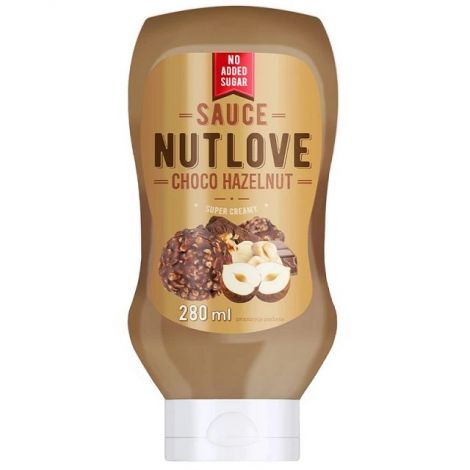 Nutlove Sauce, Choco Hazelnut - 280 ml.