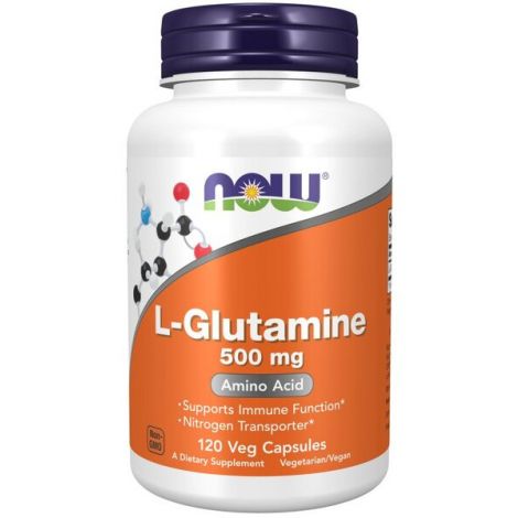 L-Glutamine, 500mg - 120 vcaps