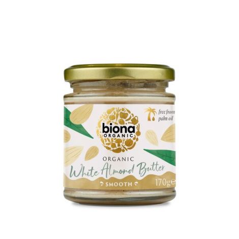 White Almond Butter, Smooth - 170g