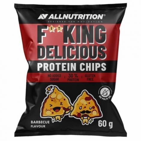 Fitking Delicious Protein Chips, Barbecue - 60g