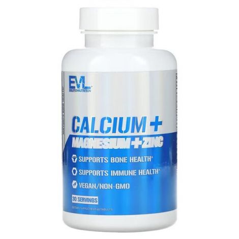 Calcium + Magnesium + Zinc - 60 tablets