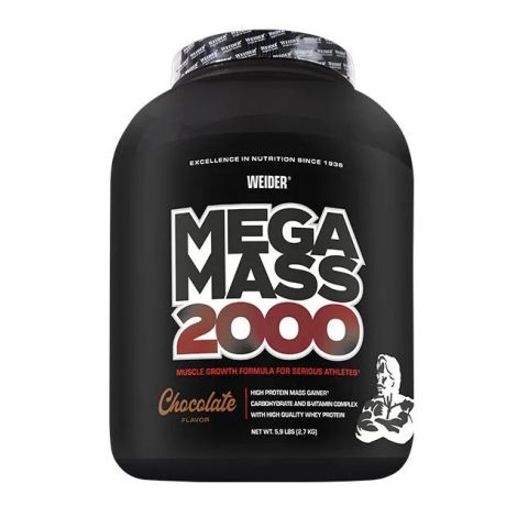 Mega Mass 2000, Chocolate - 2700g