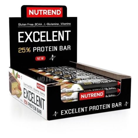 Excelent 25% Protein Bar, Strawberry Cake - 18 x 85g