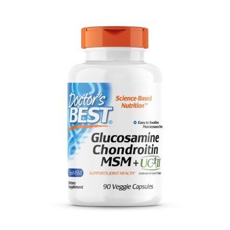 Glucosamine Chondroitin MSM + UC-II - 90 vcaps
