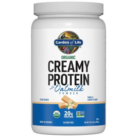 Organic Creamy Protein with Oatmilk, Vanilla Cookie - 860g