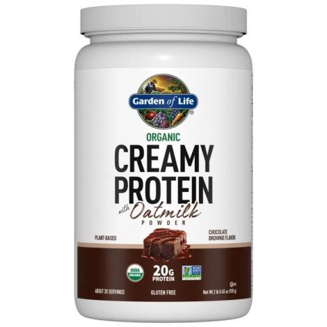 Organic Creamy Protein with Oatmilk, Chocolate Brownie - 920g