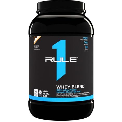 R1 Whey Blend, Campfire S'mores - 905g