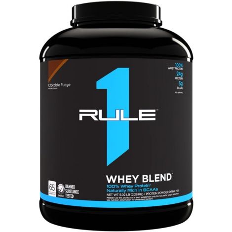 R1 Whey Blend, Chocolate Fudge - 2280g