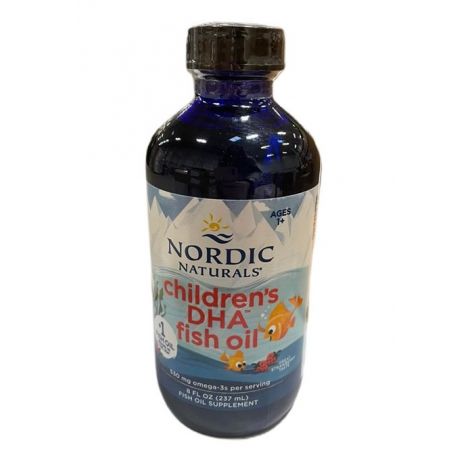 Children's DHA, 530mg Omega-3 Strawberry - 237 ml.