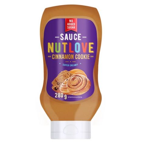 Nutlove Sauce, Cinnamon Cookie - 280 ml.