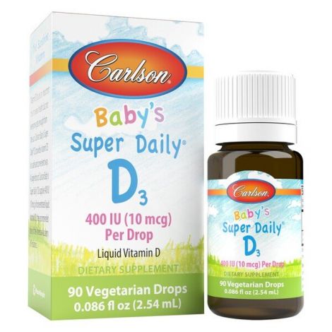 Baby's Super Daily D3, 400 IU - 2.54 ml.