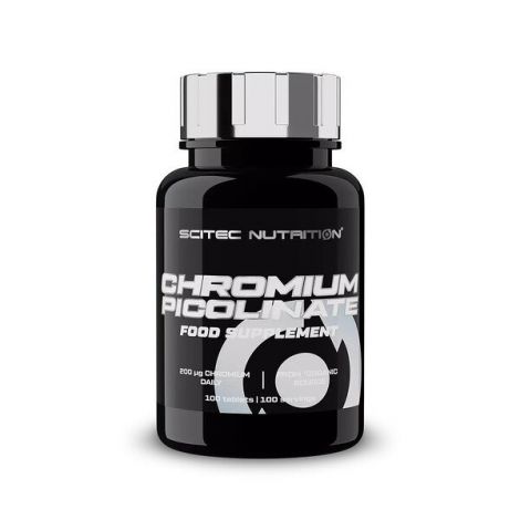 Chromium Picolinate, 200mcg  - 100 tablets 