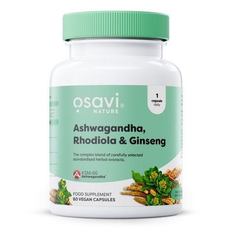 Ashwagandha + Rhodiola & Ginseng