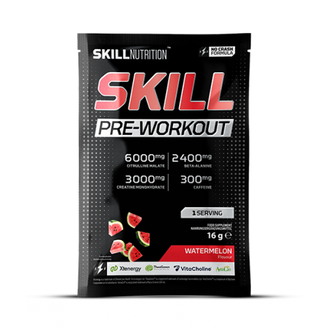 Skill Pre-Workout, Watermelon - 16g (1 serving)