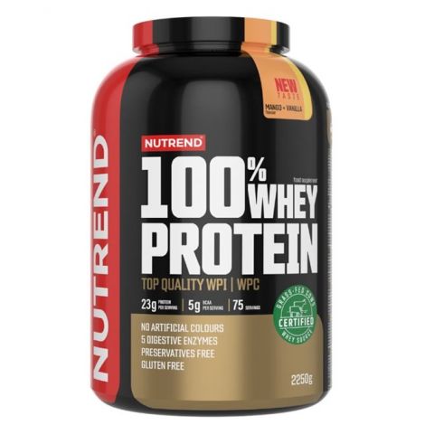 100% Whey Protein, Mango + Vanilla - 2250g