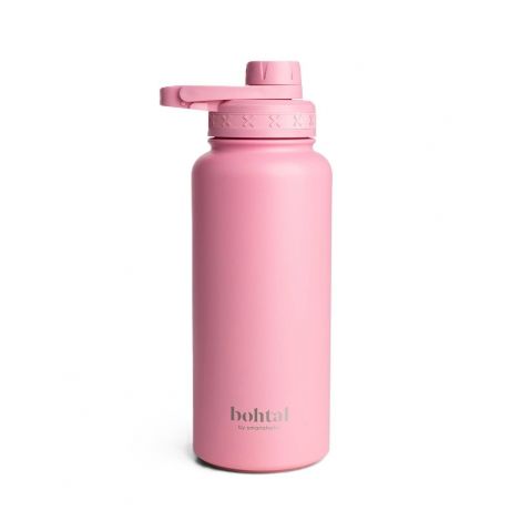 Bohtal Insulated Sports Bottle, Pink - 960 ml.