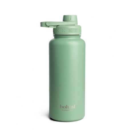 Bohtal Insulated Sports Bottle, Green - 960 ml.