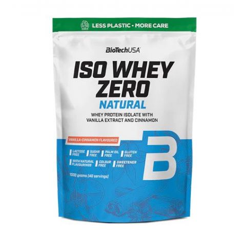 Iso Whey Zero Natural, Vanilla-Cinnamon - 1000g