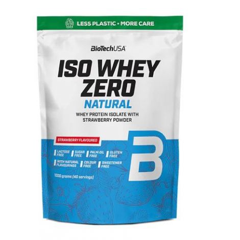 Iso Whey Zero Natural, Strawberry - 1000g