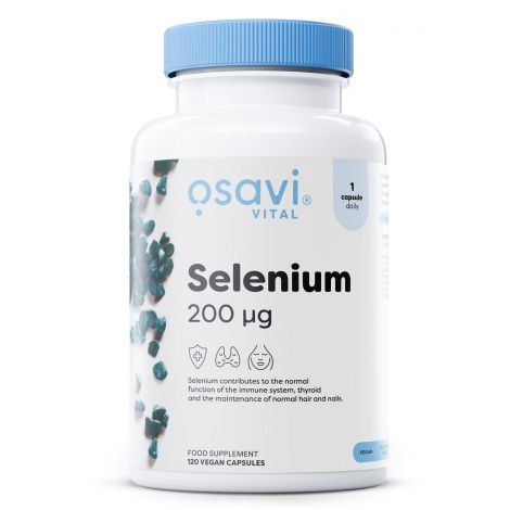 Selenium, 200mcg - 120 vegan caps