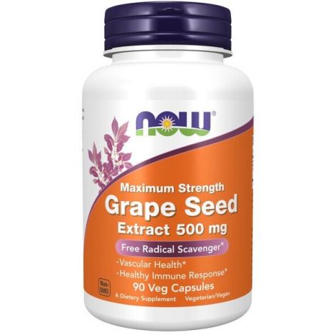 Grape Seed Extract, 500mg Maximum Strength - 90 vcaps