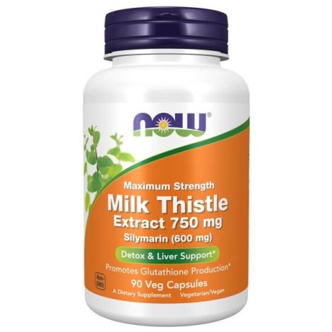 Milk Thistle Extract, 750mg Maximum Strength - 90 vcaps