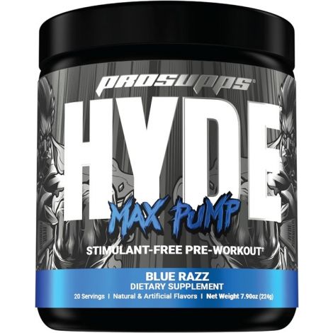 Hyde Max Pump, Blue Razz  - 224g