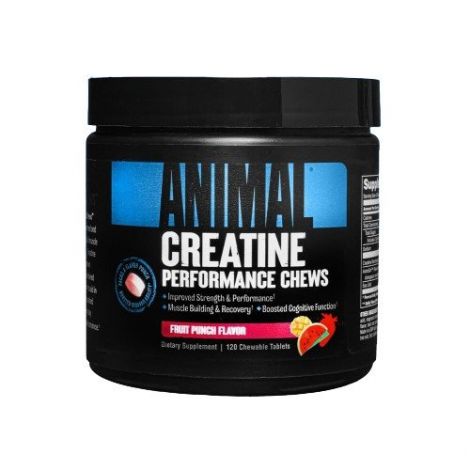 Creatine Chews, Fruit Punch  - 120 chewable tablets