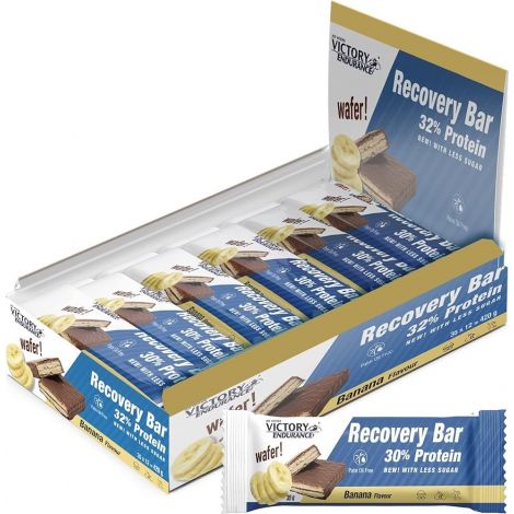 Joe Weider Victory Endurance Recovery Bar, Banana - 12 x 35g