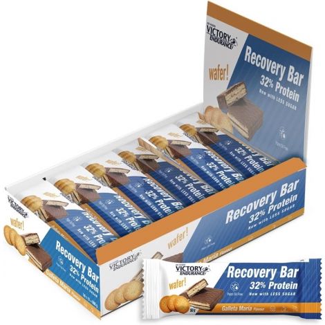 Joe Weider Victory Endurance Recovery Bar, Galleta Maria - 12 x 50g