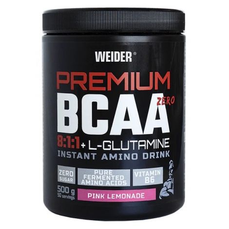 Premium BCAA Zero, Pink Lemonade - 500g