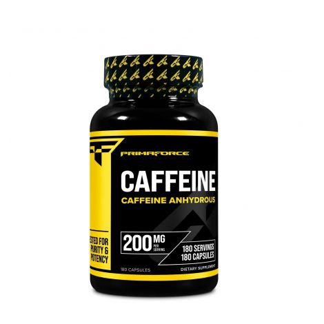 Caffeine, 200mg - 180 caps