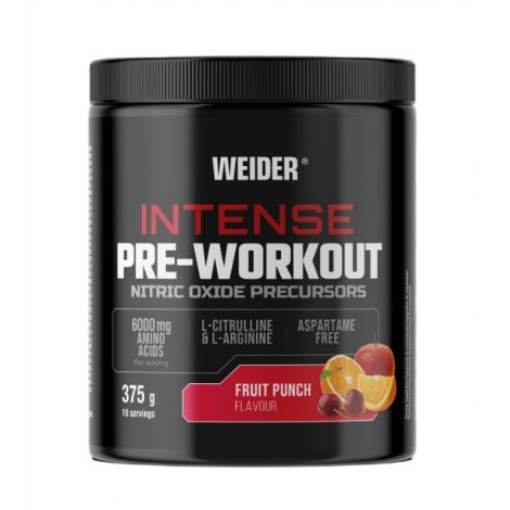 Intense Pre-Workout, Fruit Punch - 375g