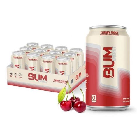 Bum Energy, Cherry Frost - 12 x 355 ml.