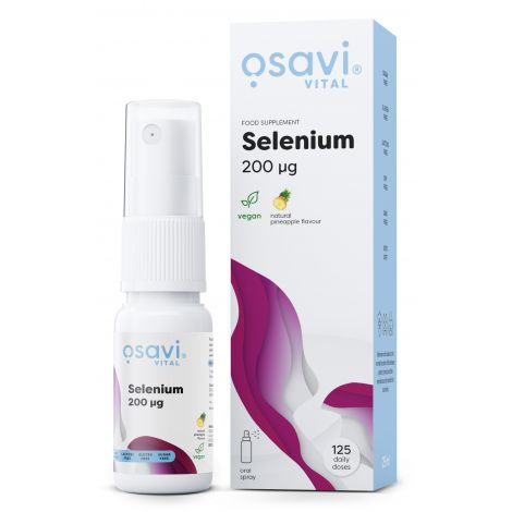 Selenium Oral Spray, 200mcg (Pineapple) - 25 ml.