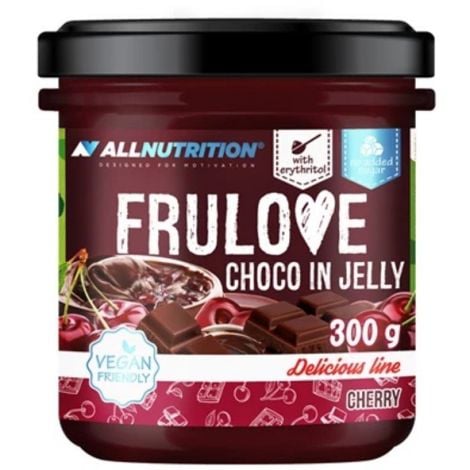 Frulove Choco In Jelly, Cherry - 300g